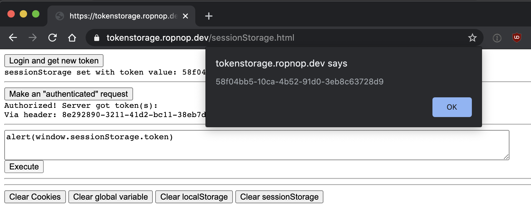 How To Store Session Tokens In A Browser and The Impacts Of Each 